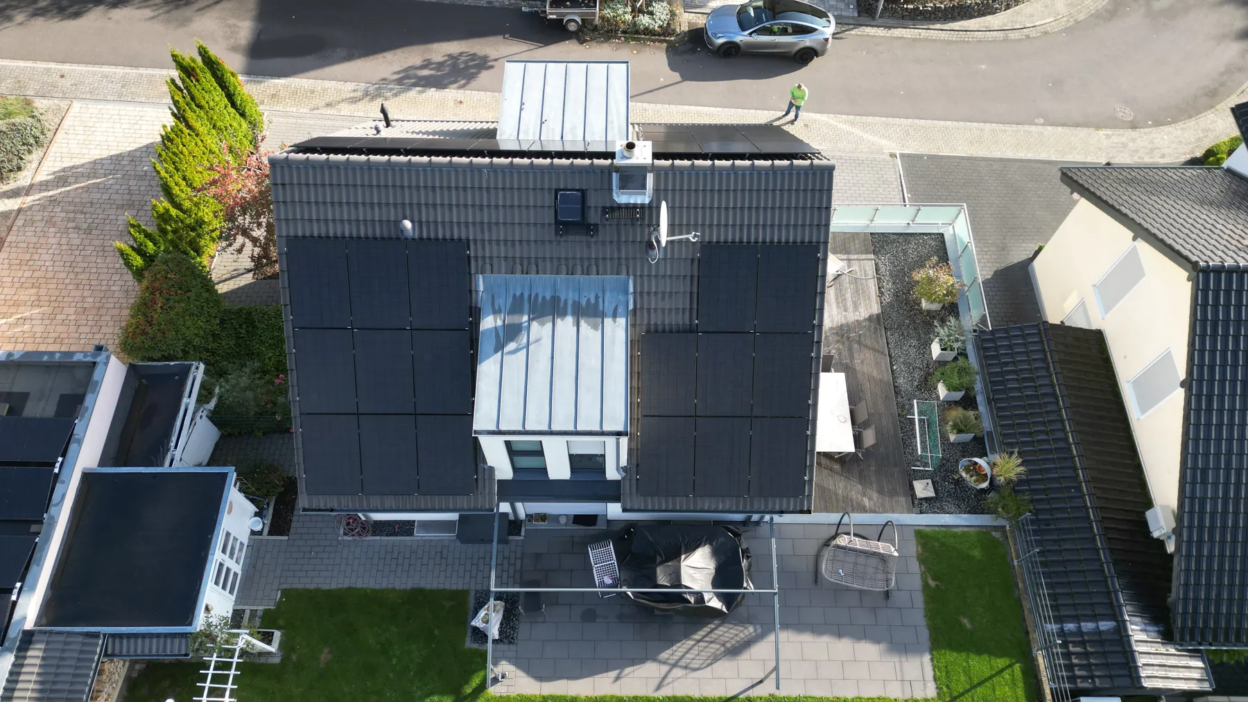 Realisierte Photovoltaikanlage aus meiner Planung