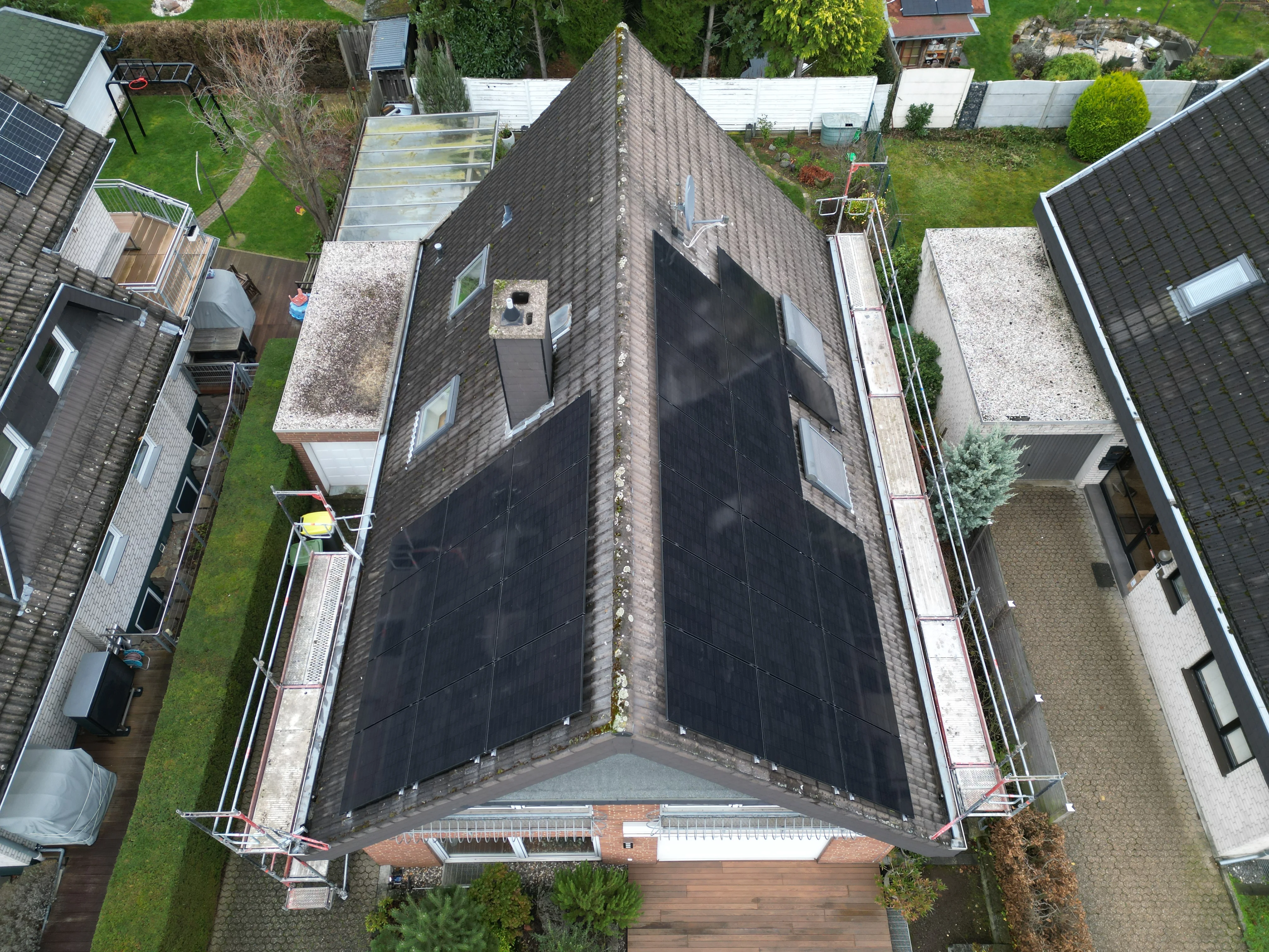 PV-Anlage auf Bestandsgebäude